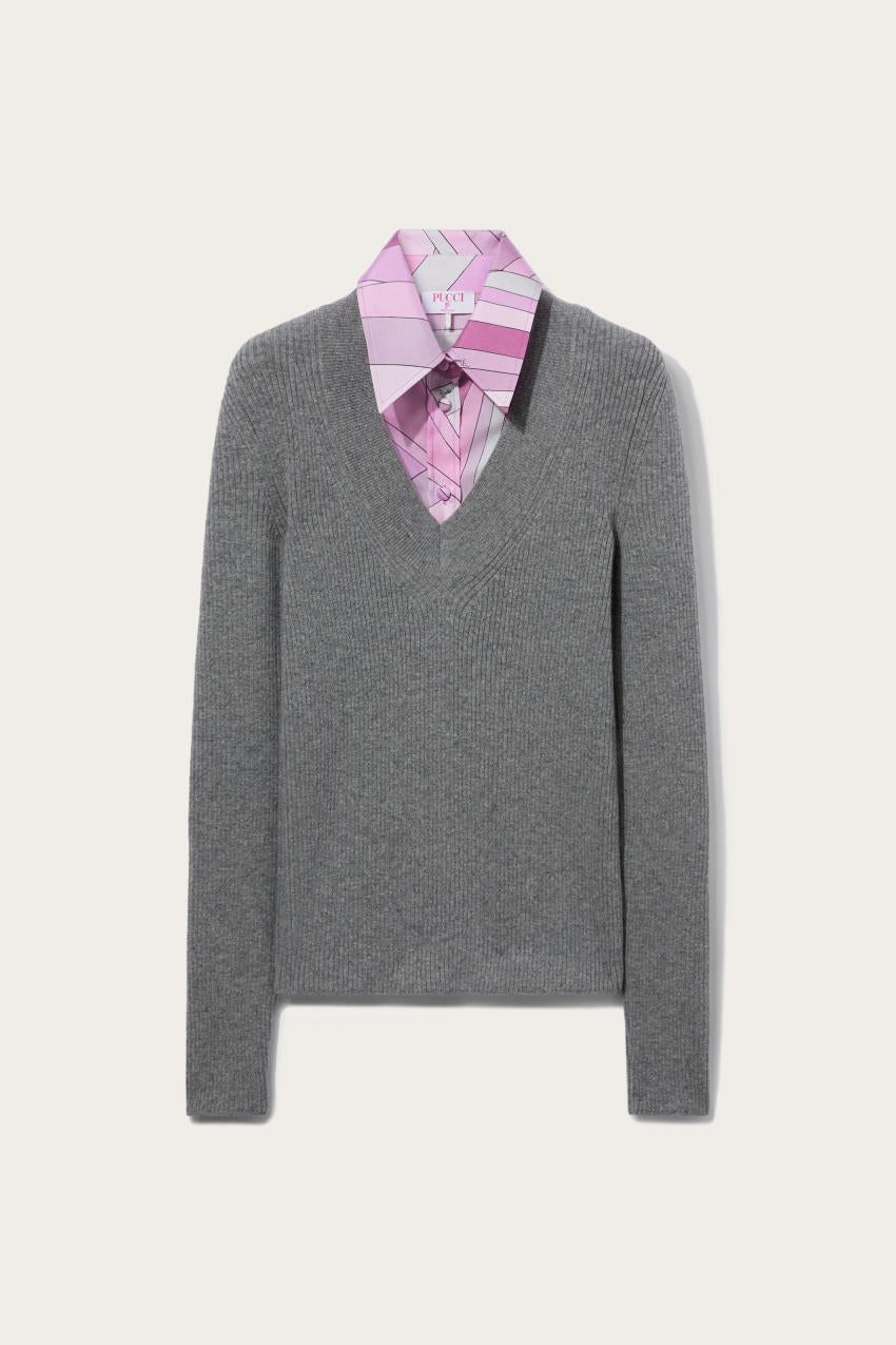 PUCCI Iride-Print Sweater | Women Knitwear