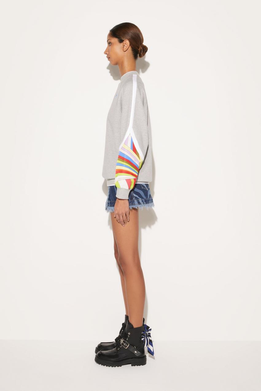 PUCCI Iride-Print Sweatshirt | Women T-Shirts And Sweatshirts