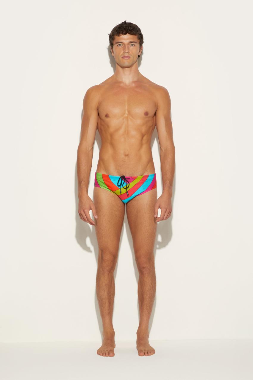 PUCCI Iride-Print Swim Briefs | Men Swimwear
