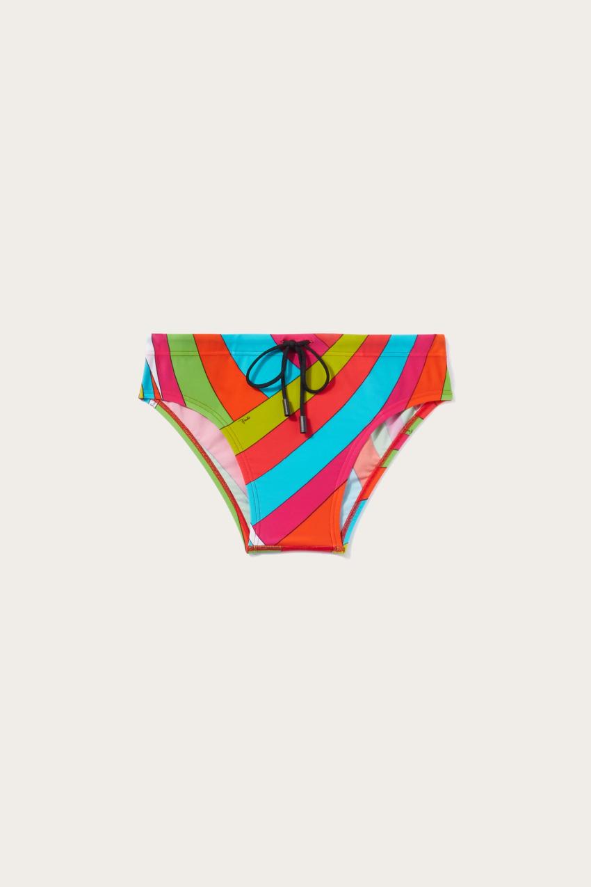 PUCCI Iride-Print Swim Briefs | Men Swimwear