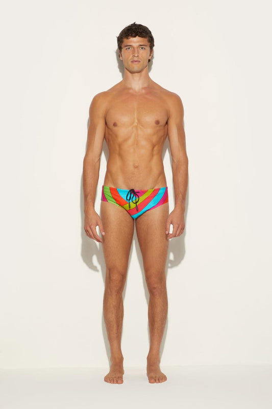 PUCCI Iride-Print Swim Briefs | Men Swimwear