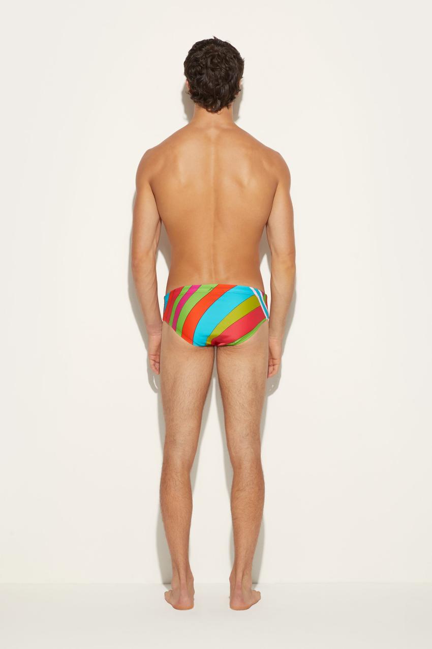PUCCI Iride-Print Swim Briefs | Men Swimwear