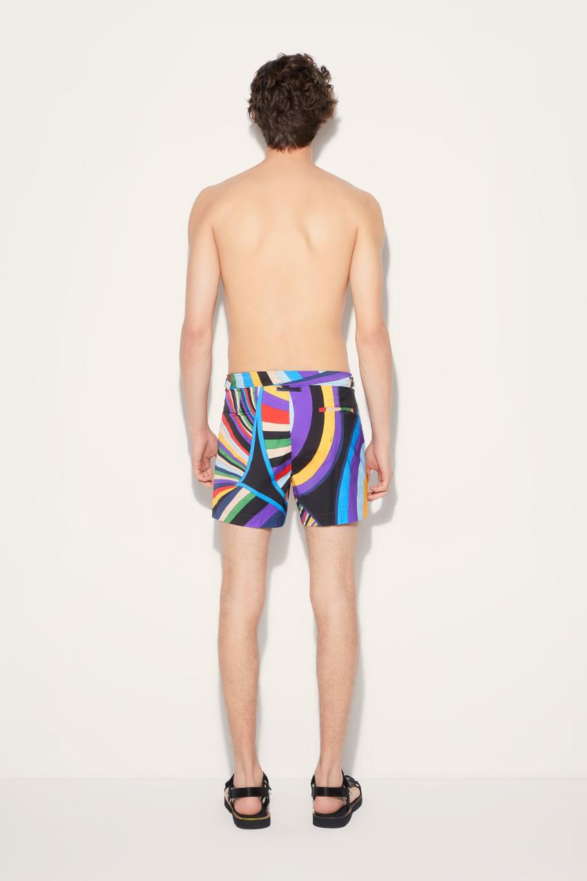PUCCI Iride-Print Swim Shorts | Men Swimwear