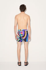PUCCI Iride-Print Swim Shorts | Men Swimwear