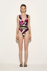 PUCCI Iride-Print Swimsuit | Women Swimsuits