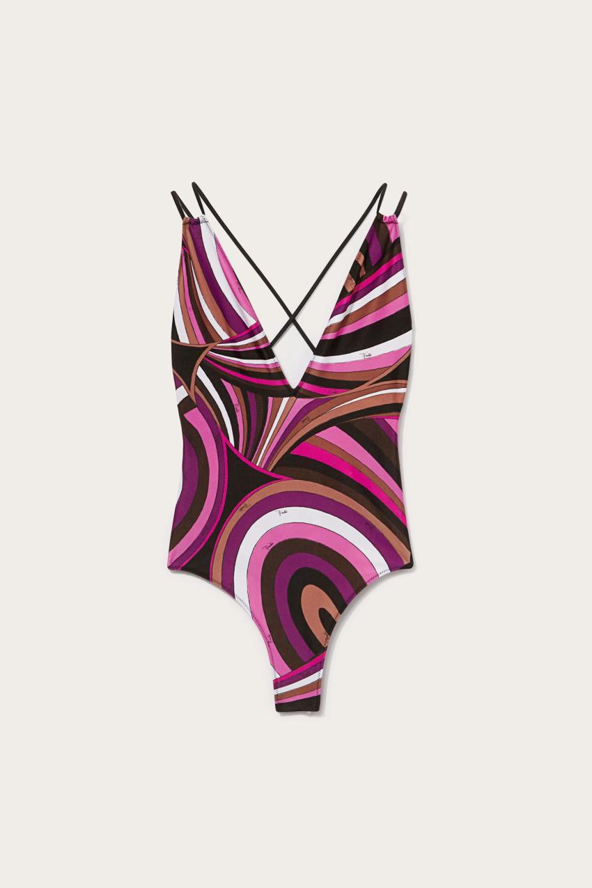 PUCCI Iride-Print Swimsuit | Women Swimsuits