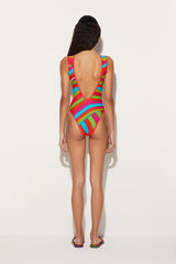 PUCCI Iride-Print Swimsuit | Women Swimsuits