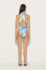 PUCCI Iride-Print Swimsuit | Women Swimsuits
