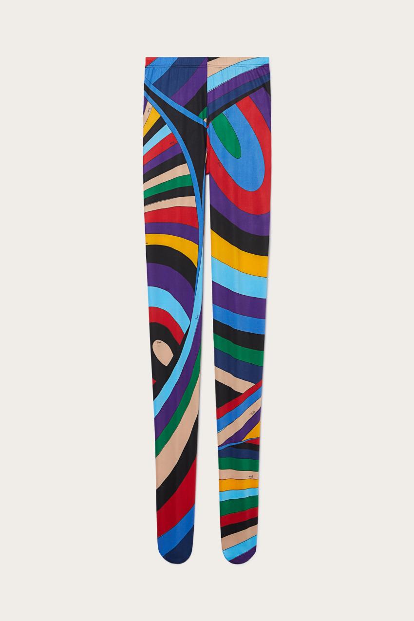 PUCCI Iride-Print Tights | Women Socks And Tights