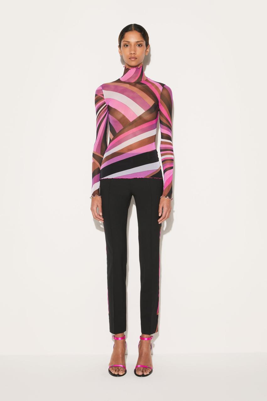 PUCCI Iride-Print Top | Women Tops And Shirts