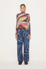 PUCCI Iride-Print Top | Women Tops And Shirts
