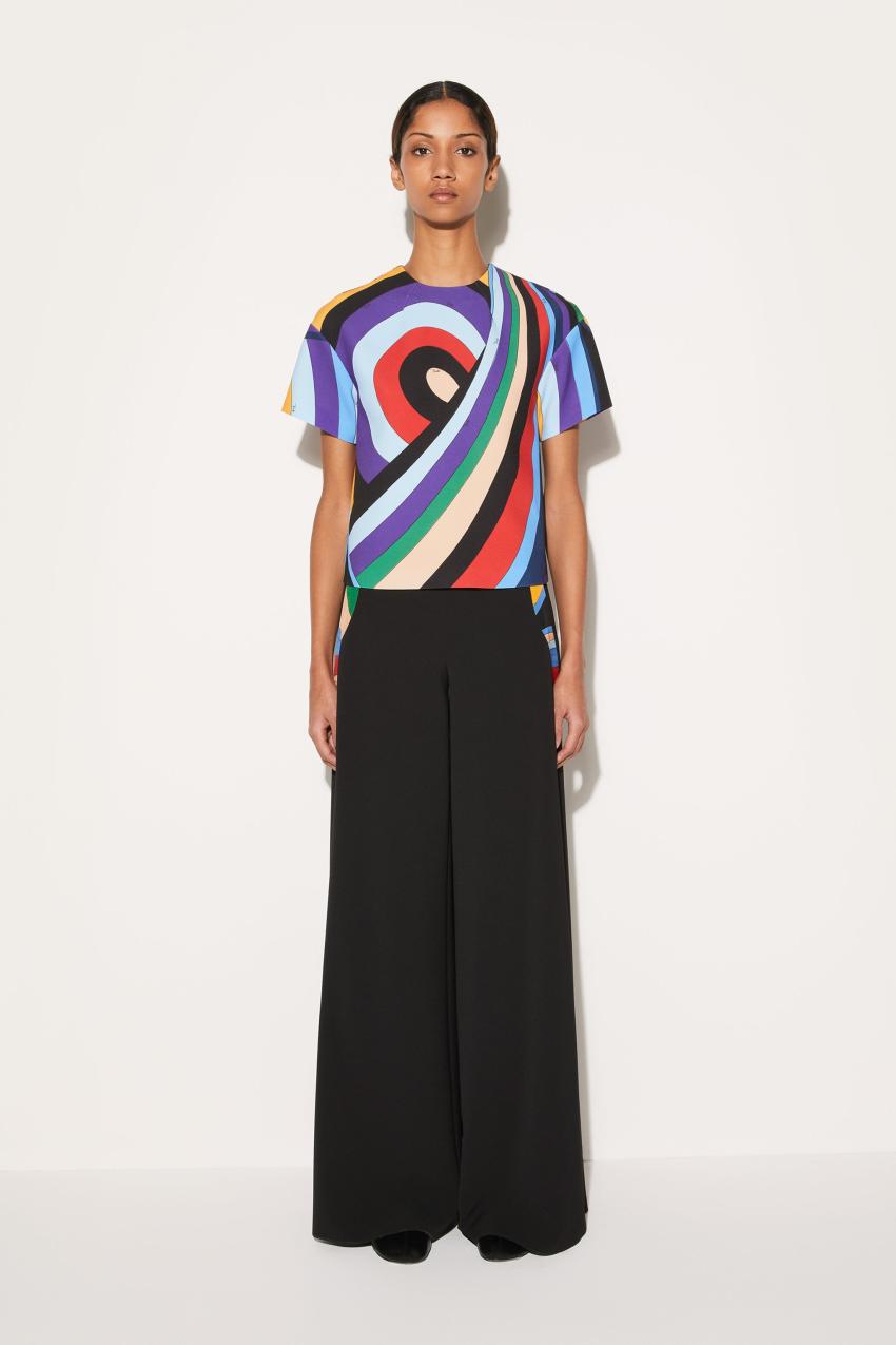 PUCCI Iride-Print Top | Women Tops And Shirts