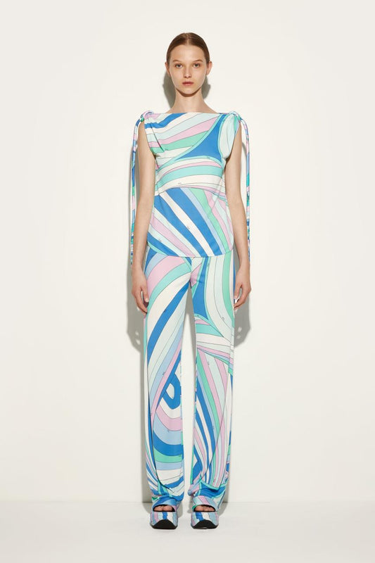 PUCCI Iride-Print Top | Women Tops And Shirts