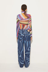 PUCCI Iride-Print Top | Women Tops And Shirts