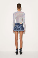 PUCCI Iride-Print Top | Women Tops And Shirts