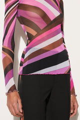 PUCCI Iride-Print Top | Women Tops And Shirts