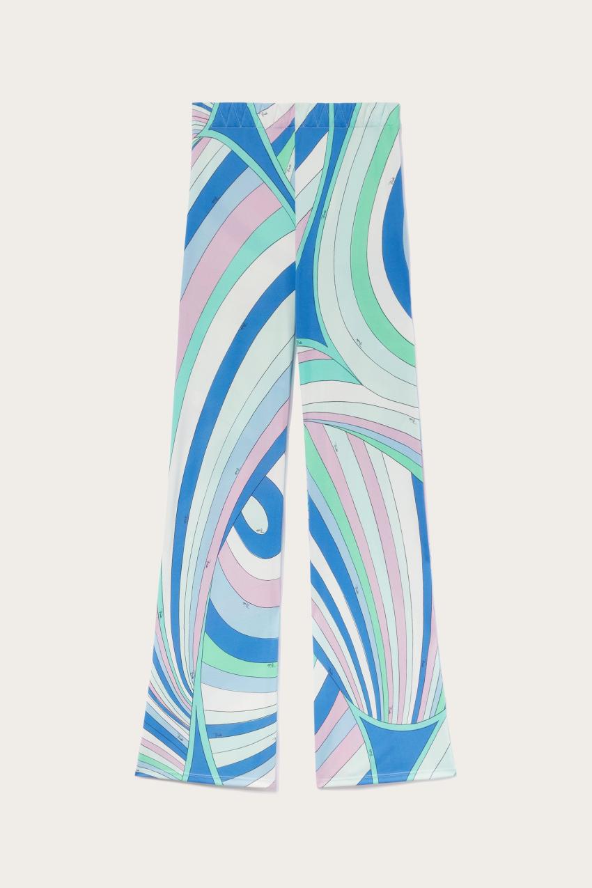 PUCCI Iride-Print Trousers | Women Pants And Shorts