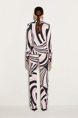 PUCCI Iride-Print Trousers | Women Pants And Shorts
