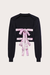 PUCCI Iride Silk-Twill Cropped Top | Women Knitwear