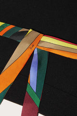 PUCCI Iride Silk-Twill Cropped Top | Women Knitwear