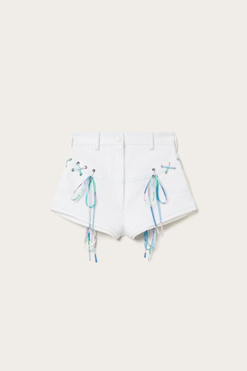 PUCCI Lace-Up Shorts | Women Pants And Shorts