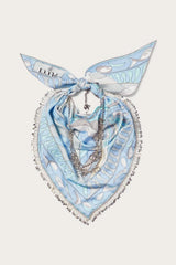 PUCCI Leocorno And Pesci-Print Chain-Embellished Scarf | Women Silks