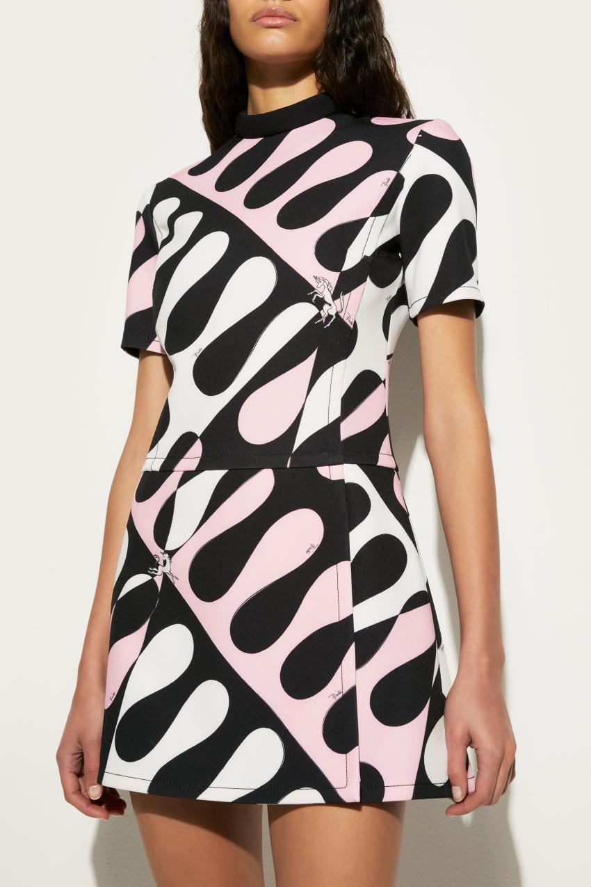 PUCCI Leocorno-Print Mini Dress | Women Dresses