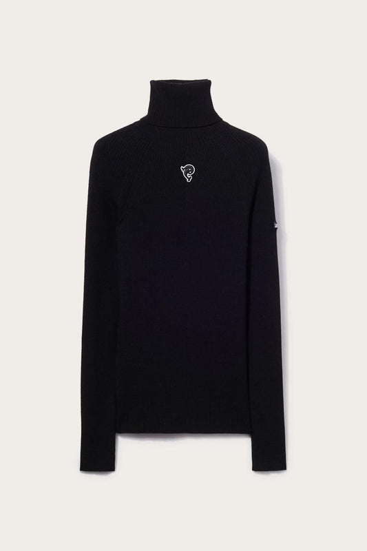 PUCCI Logo-Appliqué Roll-Neck Sweater | Women Knitwear