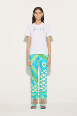 PUCCI Logo-Print Cotton T-Shirt | Women T-Shirts And Sweatshirts