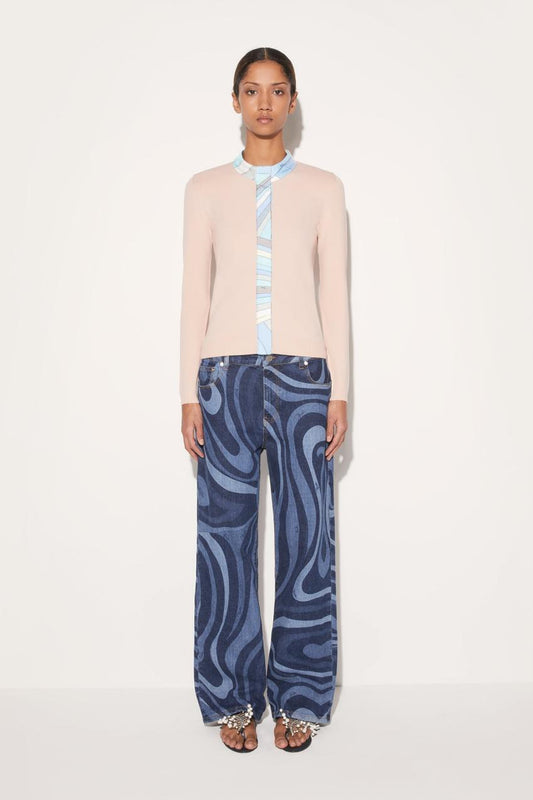 PUCCI Long-Sleeve Cardigan | Women Knitwear