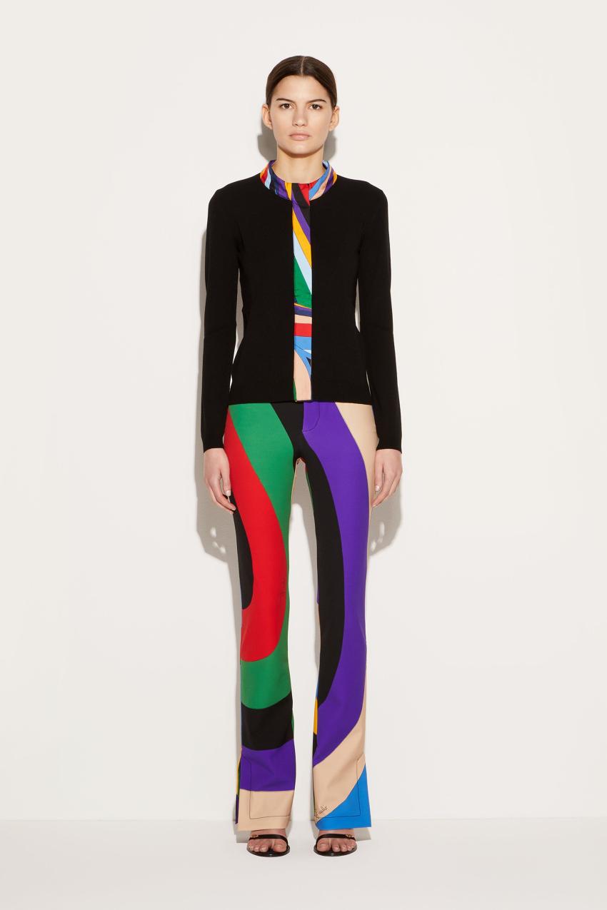 PUCCI Long-Sleeve Cardigan | Women Knitwear
