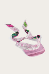 PUCCI Marmo And Onde-Print Silk-Twill Visor | Women Hats And Hair Accessories