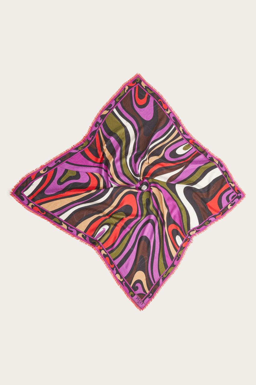 PUCCI Marmo-Jacquard Large Scarf | Women Silks