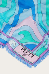 PUCCI Marmo-Jacquard Large Scarf | Women Silks