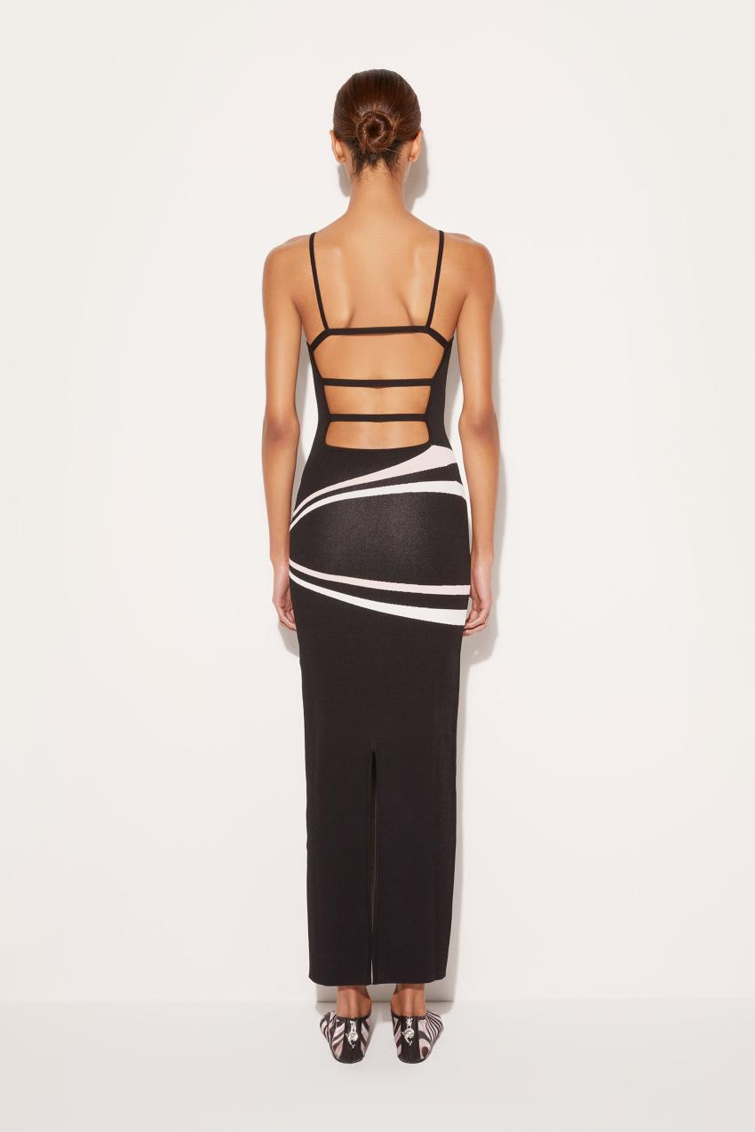 PUCCI Marmo-Jacquard Long Dress | Women Dresses