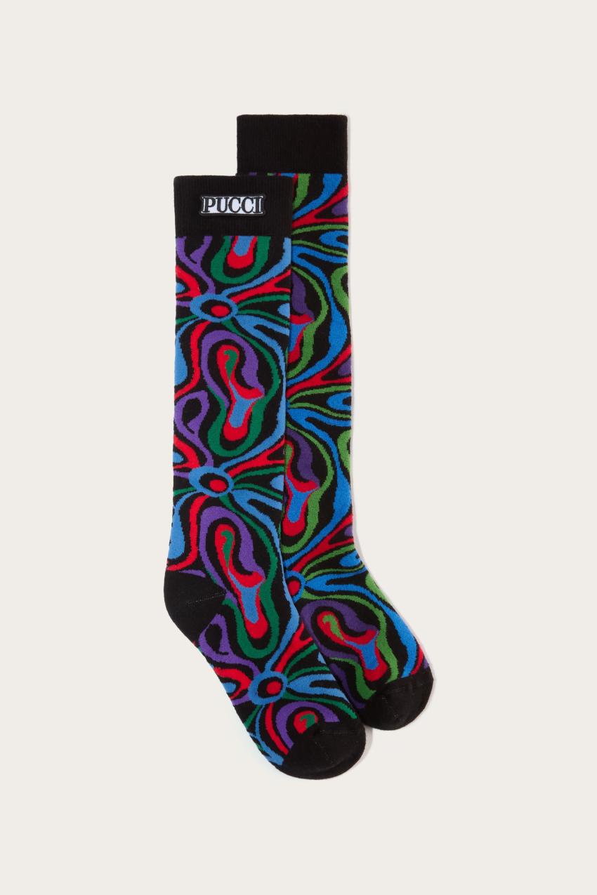 PUCCI Marmo-Jacquard Socks | Women Socks And Tights