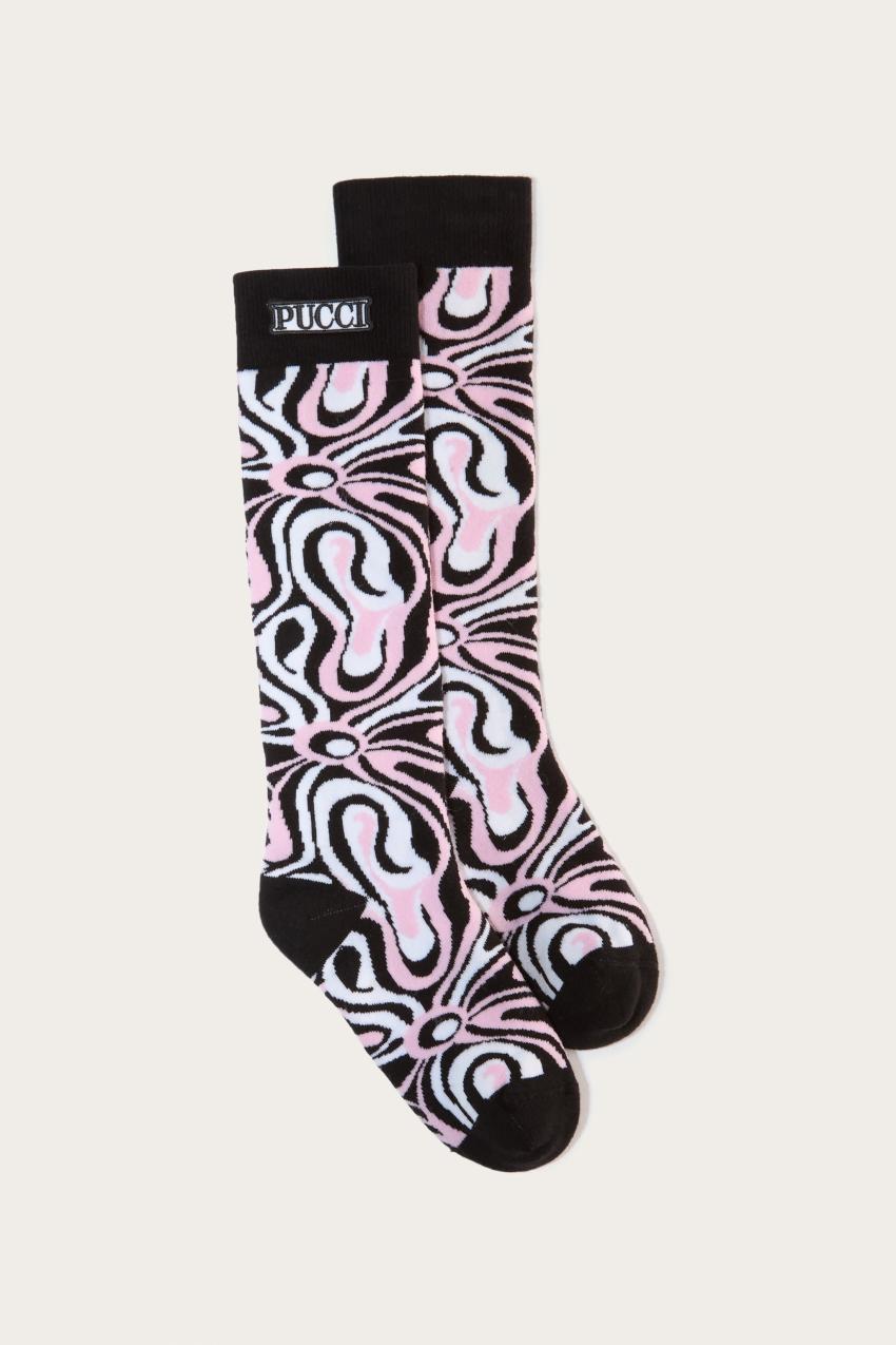 PUCCI Marmo-Jacquard Socks | Women Socks And Tights