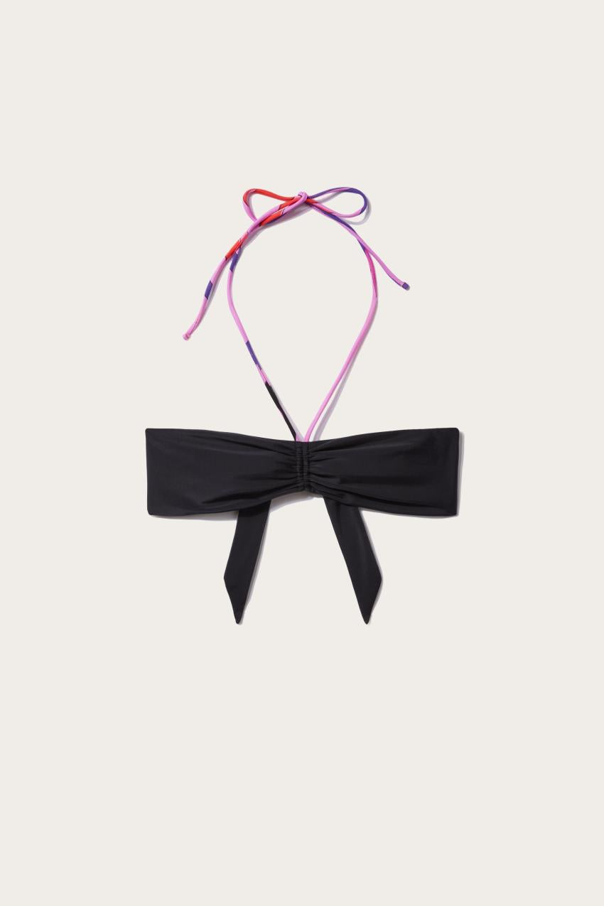 PUCCI Marmo-Print Bandeau Bikini Top | Women Bikini