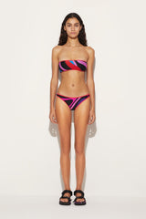 PUCCI Marmo-Print Bandeau Bikini Top | Women Bikini