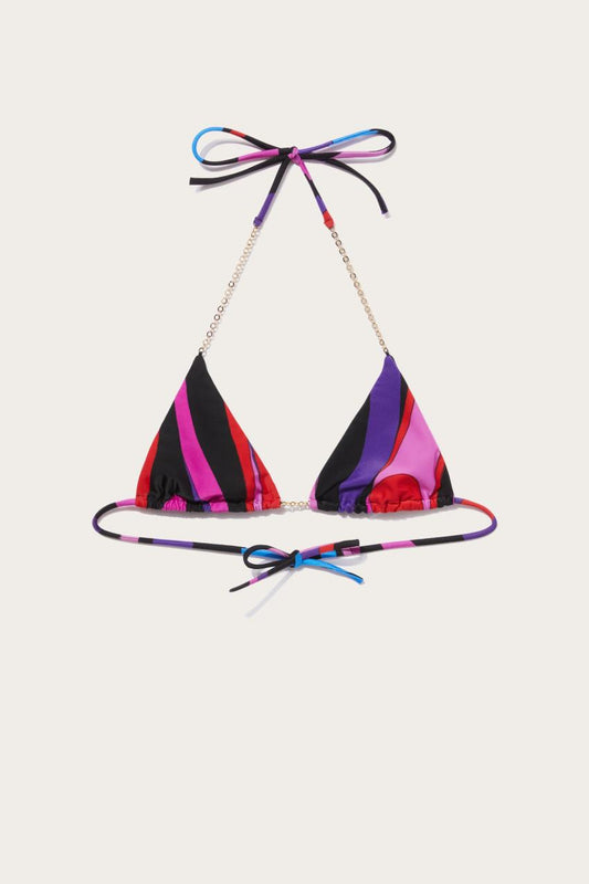 PUCCI Marmo-Print Bikini Top | Women Bikini