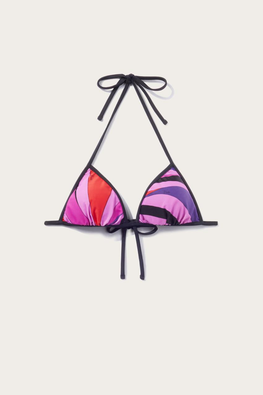 PUCCI Marmo-Print Bikini Top | Women Bikini
