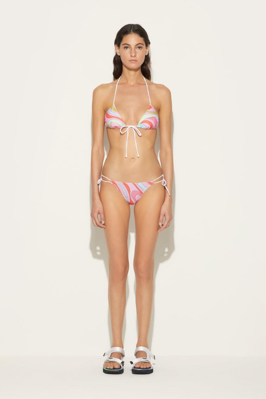 PUCCI Marmo-Print Bikini Top | Women Bikini