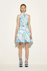 PUCCI Marmo-Print Cotton Mini Skirt | Women Skirts