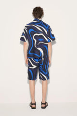 PUCCI Marmo-Print Cotton Shirt | Men Ready To Wear