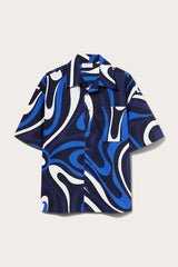 PUCCI Marmo-Print Cotton Shirt | Men Ready To Wear