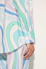 PUCCI Marmo-Print Cotton Shirt | Women Tops And Shirts