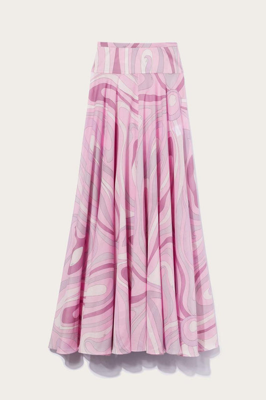 PUCCI Marmo-Print Cotton Skirt | Women Skirts