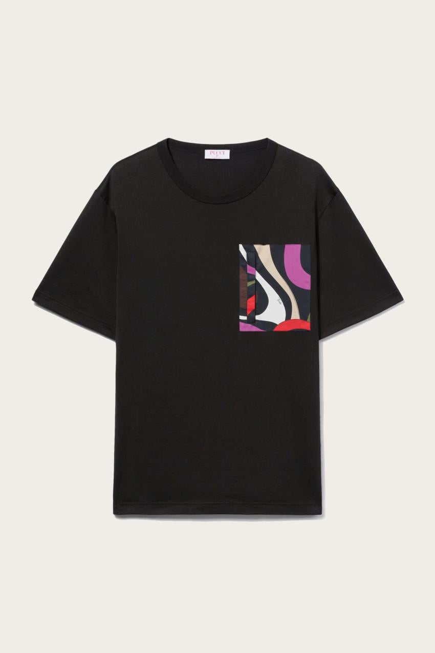 PUCCI Marmo-Print Cotton T-Shirt | Men Ready To Wear