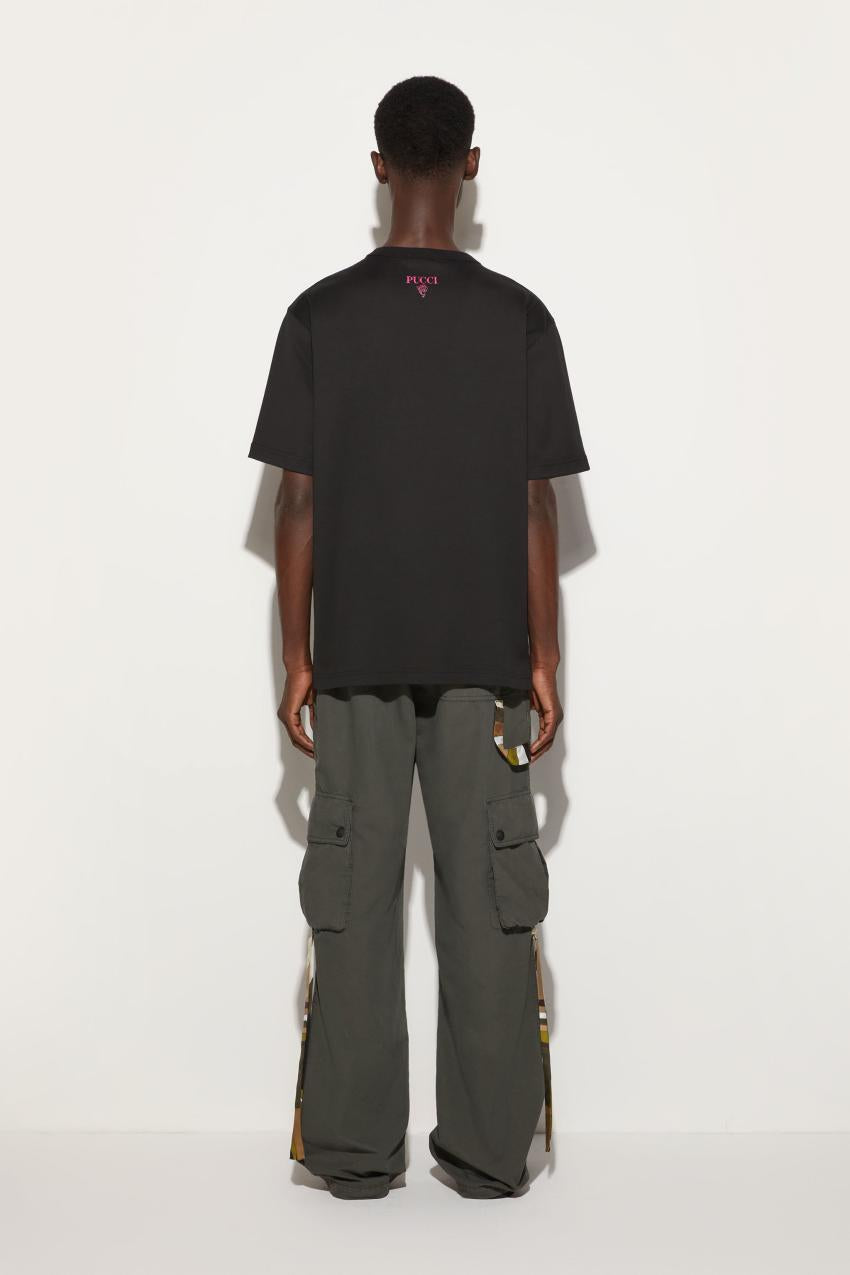 PUCCI Marmo-Print Cotton T-Shirt | Men Ready To Wear