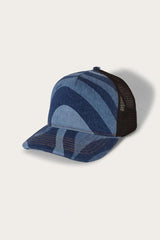 PUCCI Marmo-Print Denim Trucker Hat | Women Hats And Hair Accessories